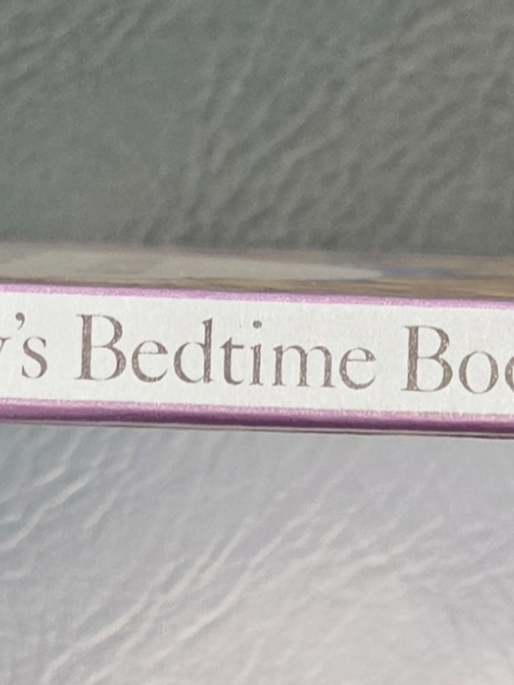 **The Baby's Bedtime Book by Kay Chorao - Purple Hardcover** - Picture 4 of 4